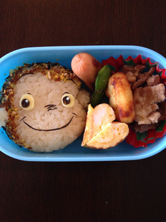 【キャラ弁】おさるのジョージ-レシピのメイン写真