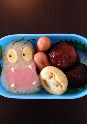 【キャラ弁】おしりかじり虫-レシピのメイン写真