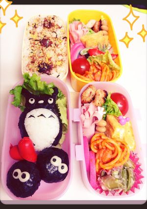 トトロ☆キャラ弁-レシピのメイン写真