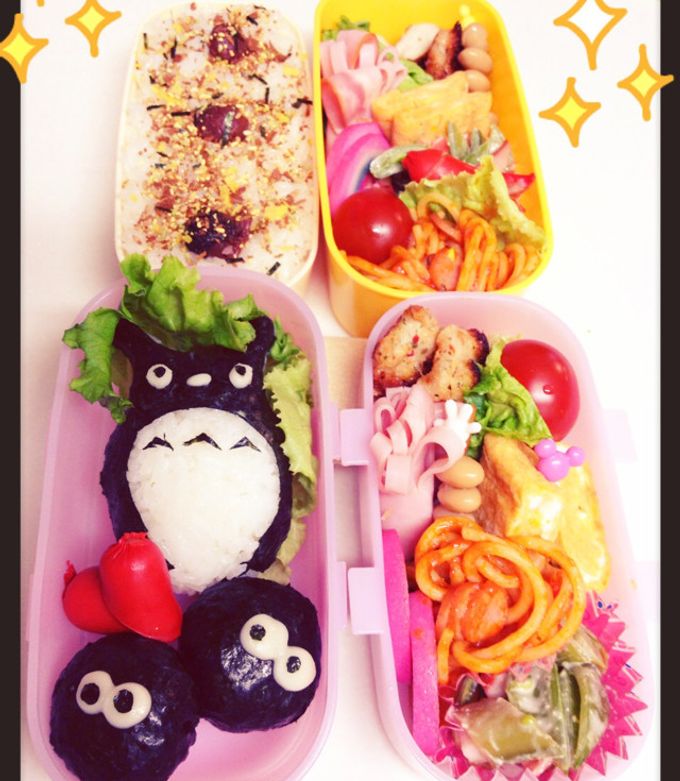 トトロ☆キャラ弁-レシピのメイン写真