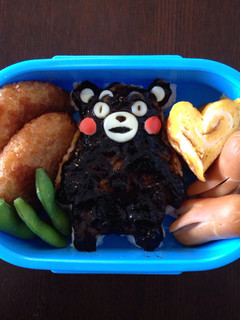 【キャラ弁】くまモン-レシピのメイン写真