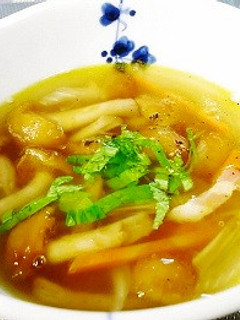 なめこdeコンソメスープ-レシピのメイン写真