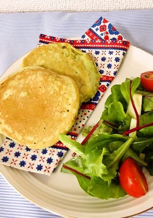 ほんのり甘い米粉のパンケーキ♪-レシピのメイン写真