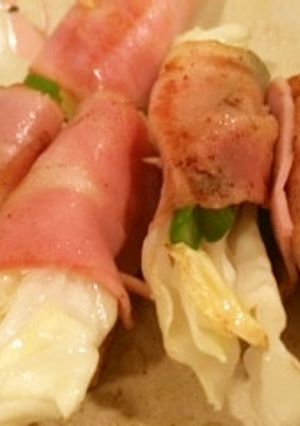 ボリューム満点！ベーコンのキャベツ巻き-レシピのメイン写真