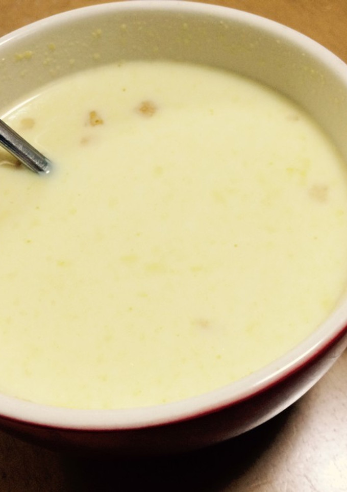 材料2つ！とろとろコーンソイsoup♪-レシピのメイン写真
