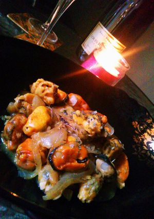 ココナッツオイル＆ムール貝のアペリティフ-レシピのメイン写真