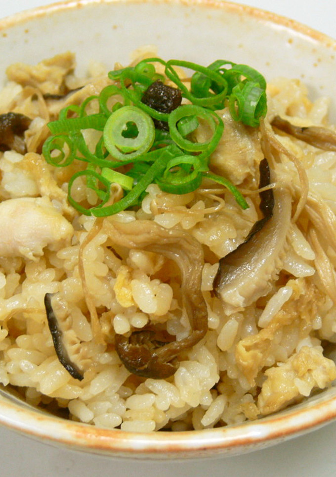 乾燥きのこの炊込みご飯-レシピのメイン写真