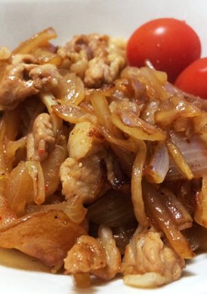 【簡単】豚小間おかず-レシピのメイン写真