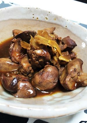 鶏レバーしょうが煮-レシピのメイン写真