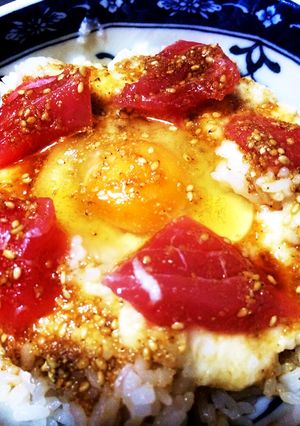 簡単☆美味しい❤️ゴマだれで鉄火丼♪-レシピのメイン写真