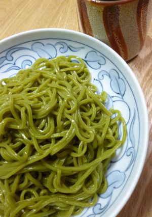 ざる茶うどん-レシピのメイン写真
