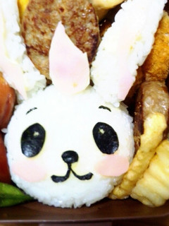 キャラ弁べっぴょん別府のゆるキャラ-レシピのメイン写真