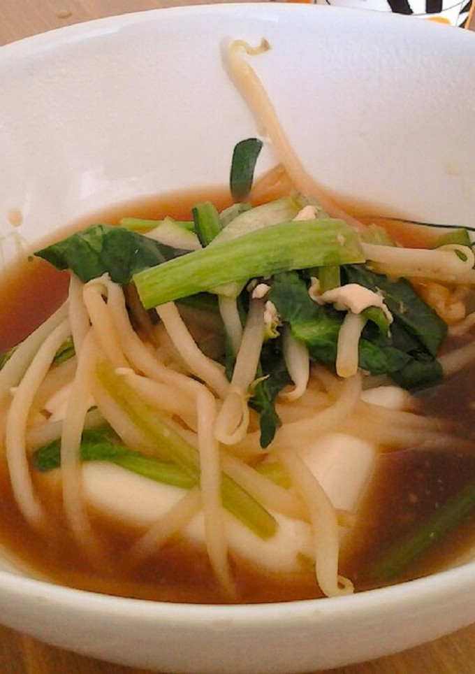 もやしと豆腐の和風あんかけ-レシピのメイン写真