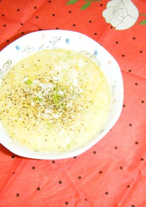 ラーメン風味の簡単ヘルシー中華ポタージュ-レシピのメイン写真