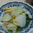 白菜と油揚げの水無し煮物