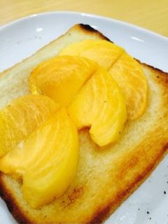 柿のメープルトースト♪-レシピのメイン写真