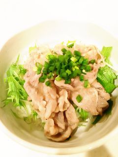ネギ塩豚丼-レシピのメイン写真