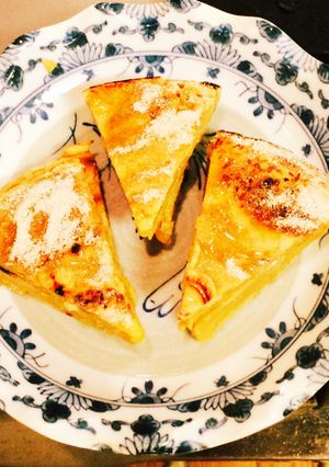 簡単なケーキ？♫フライパンで少材料！-レシピのメイン写真