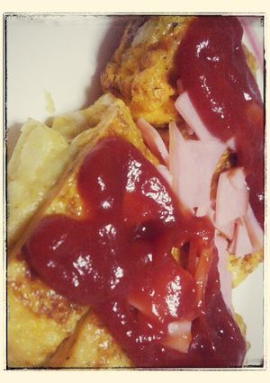 ポテサラ玉子焼き☆-レシピのメイン写真