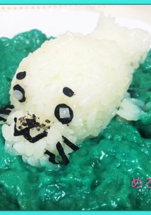 スライムカレーでゴマちゃん-レシピのメイン写真