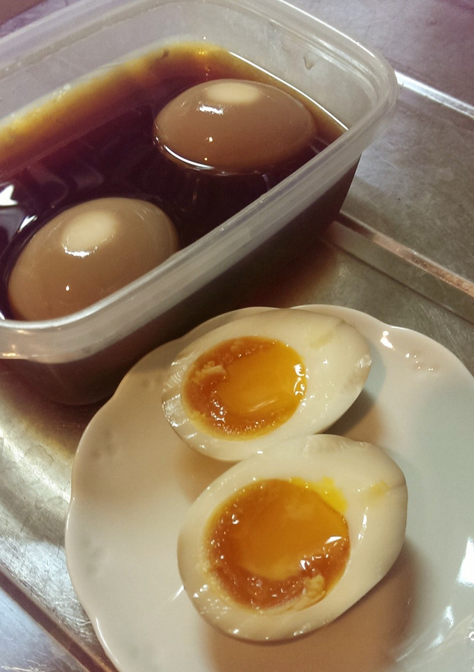 やみつき♡半熟味付け煮卵-レシピのメイン写真
