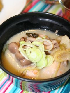 ♡鍋リメイク翌日は味噌汁へ♡-レシピのメイン写真