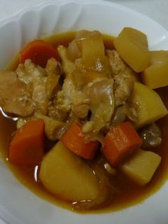 韓国風?鶏の手羽元の煮込み-レシピのメイン写真