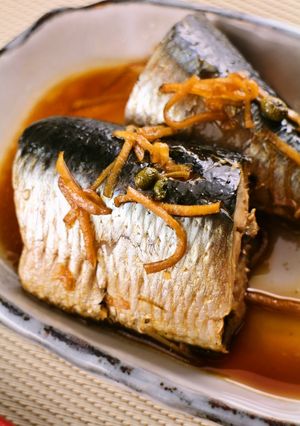超簡単♪フライパンでいわしの煮つけ-レシピのメイン写真