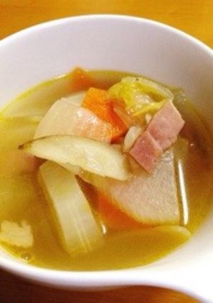 根菜ほっこりコンソメスープ-レシピのメイン写真