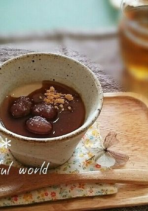 簡単＊ほうじ茶豆乳ぷりん-レシピのメイン写真