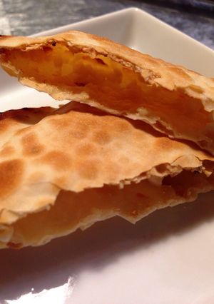 餃子の皮でマーマレードカッテージチーズ焼-レシピのメイン写真