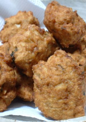 美味しいー!しゃき☆もち☆れんこん団子-レシピのメイン写真
