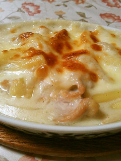簡単・鶏とシメジのマカロニグラタン♪-レシピのメイン写真