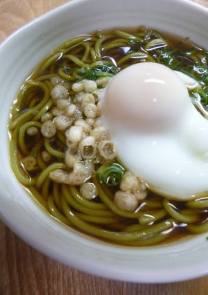 月見茶うどん-レシピのメイン写真