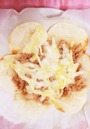お餅1個と餃子の皮があればOK-レシピのメイン写真