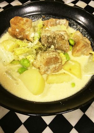鶏肉とじゃがいものクリーム煮-レシピのメイン写真
