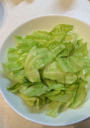 私の好きなキャベツの食べ方(^^)簡単！-レシピのメイン写真