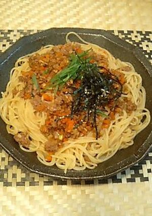 納豆☆肉味噌スパゲティ-レシピのメイン写真