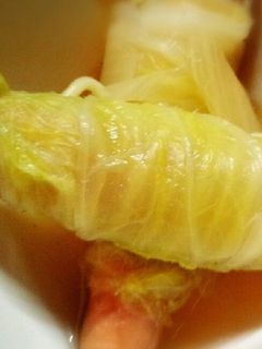 鍋にも!!超簡単♡ウインナーでロール白菜-レシピのメイン写真