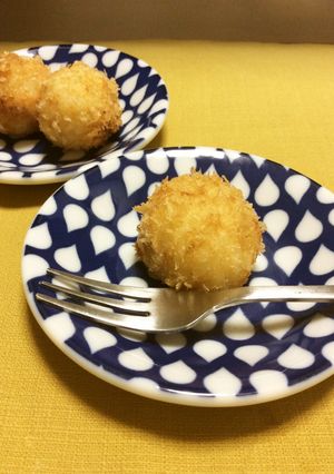 お弁当に＊小さなポテトクリームコロッケ-レシピのメイン写真