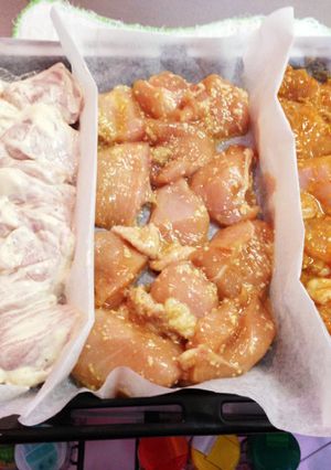簡単ずぼらが作る鶏胸肉の三色オーブン焼き-レシピのメイン写真
