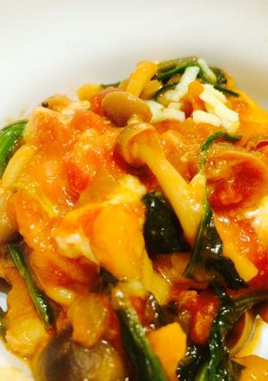 ふっくらやわらか♪鶏胸肉のトマトチーズ煮-レシピのメイン写真