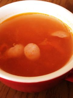 家族みんな大好き!トマトでコンソメスープ-レシピのメイン写真