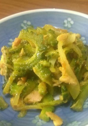 苦くない!簡単☆ゴーヤのツナカレー炒め♪-レシピのメイン写真