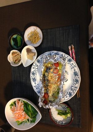 塩さばホイル焼き-レシピのメイン写真