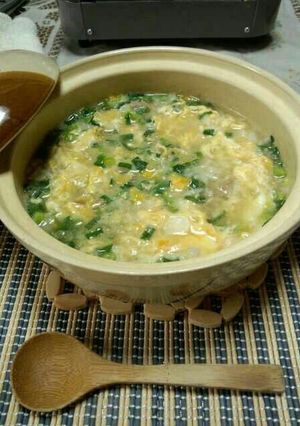 簡単鶏出汁雑炊-レシピのメイン写真