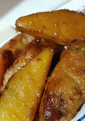 サツマイモ×人参×豚肉の甘辛焼き♪-レシピのメイン写真
