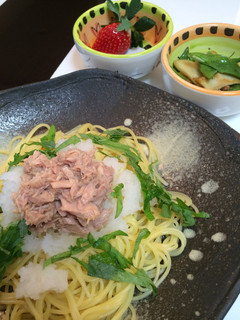 ツナと大葉と大根おろしのさっぱりパスタ-レシピのメイン写真