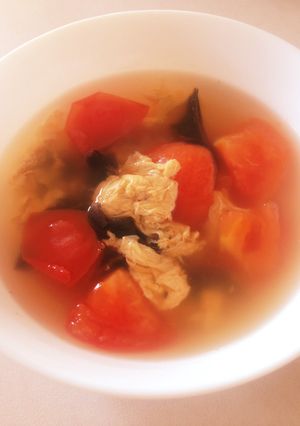 ほっこり♬ごろごろトマトの中華スープ-レシピのメイン写真
