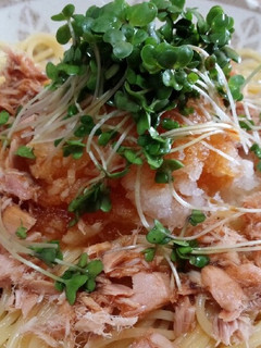 ツナと大根おろしパスタ-レシピのメイン写真